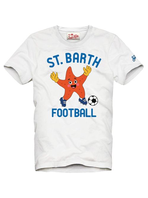 T-shirt girocollo con stampa grafica bambino MC2 SAINT BARTH | DNV0001/00195L